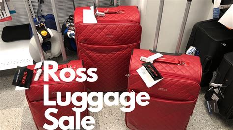 ross dress for less luggage.